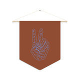 Peace & Love Pennant